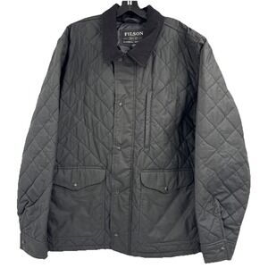 Filson Quilted Mile Marker Jacket Mens XXXL Style 11010773 Navy Grey Made In USA